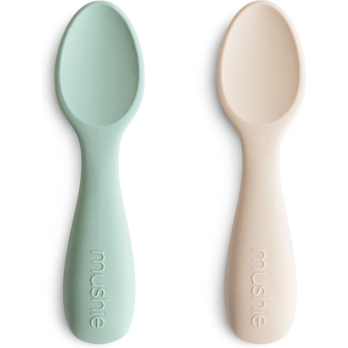 Mushie 2-pack Silicone Feeding Spoons