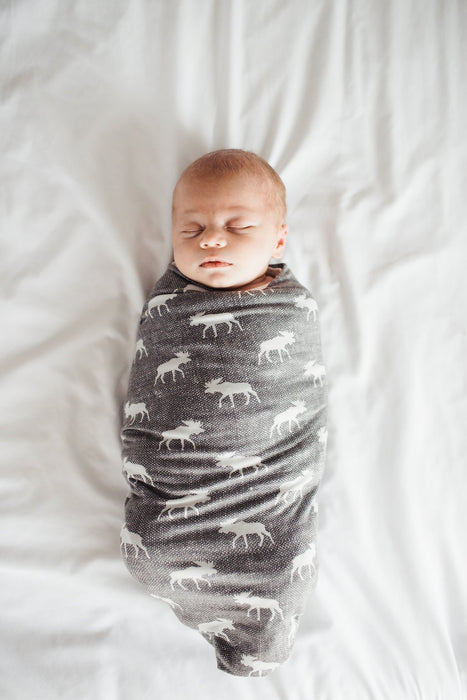 Copper Pearl Knit Swaddle Blanket - Scout