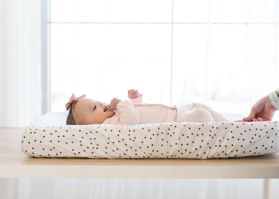 Copper Pearl Premium Diaper Changing Pad Cover - Willow