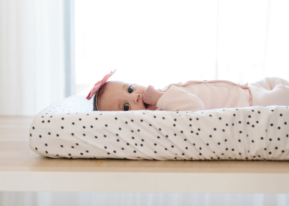 Copper Pearl Premium Diaper Changing Pad Cover - Willow