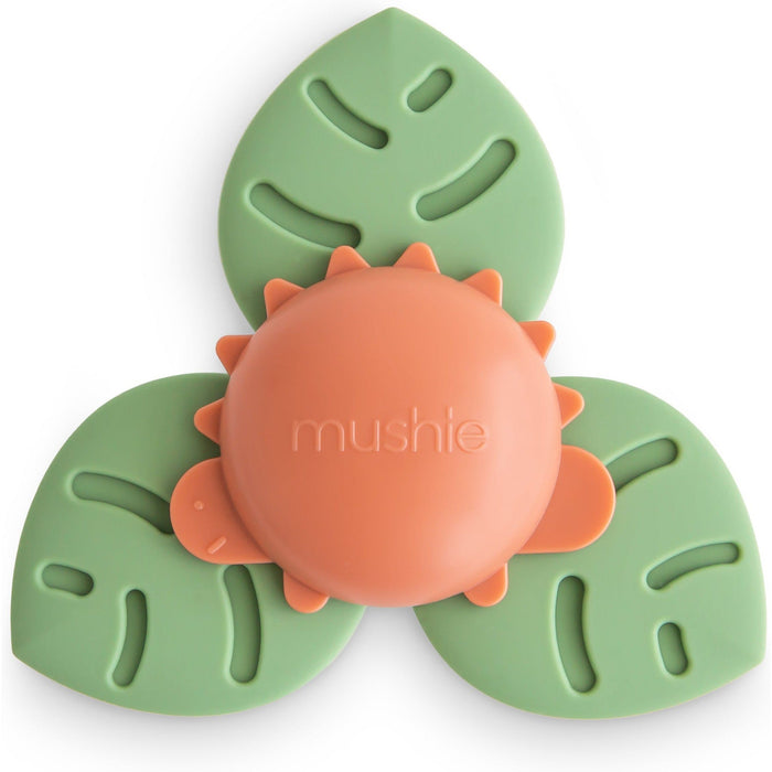 Mushie Dino Suction Spinner Toy