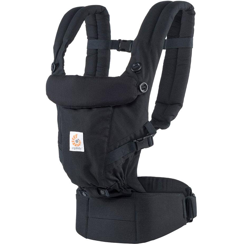 Ergobaby Adapt Baby Carrier 3 Position Cool Air Mesh Onyx Black 7-45 Lbs