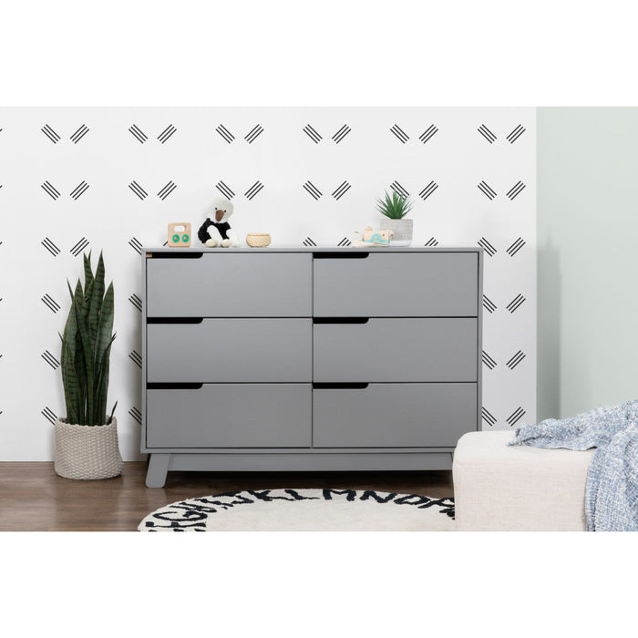 babyletto hudson dresser grey Babyletto Hudson 3-Drawer Changer Dresser with Removable Changing Tray