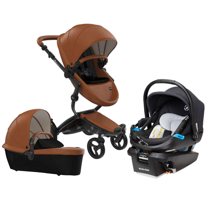 Mima Xari 4G Stroller + Maxi Cosi Coral XP Infant Car Seat Travel System