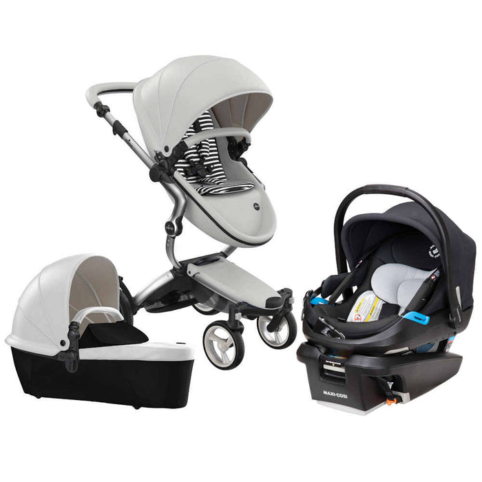 Mima Xari 4G Stroller + Maxi Cosi Coral XP Infant Car Seat Travel System