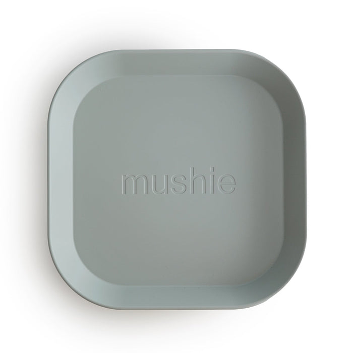 Mushie Square Dinnerware Bowls, Set of 2 - Ivory