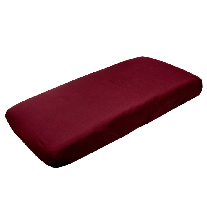 Copper Pearl Premium Diaper Changing Pad Cover - Ruby