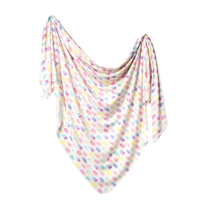 Copper Pearl Knit Swaddle Blanket - Summer