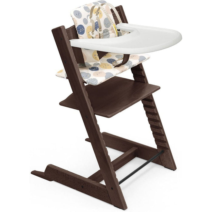 high chair and cushion with stokke tray Stokke Tripp Trapp High Chair + Cushion + Stokke Tray — Lullaby Baby