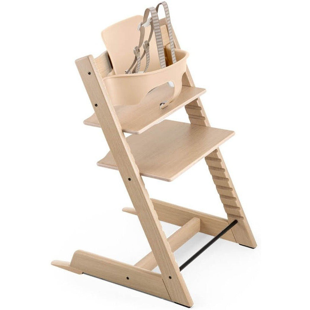 【クリーニング済み♪】 STOKKE TRIPPTRAPP ナチュラル S/N0 Stokke Tripp Trapp High Chair Oak — Lullaby Baby | Brooklyn