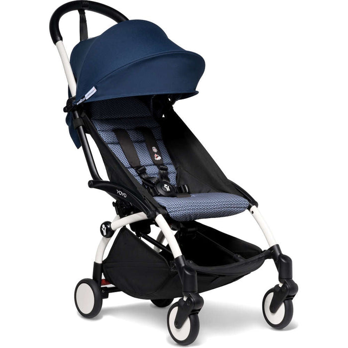 babyzen yoyo stroller 6 months+ YoYo2 6+ Stroller Complete (White Frame) Grey