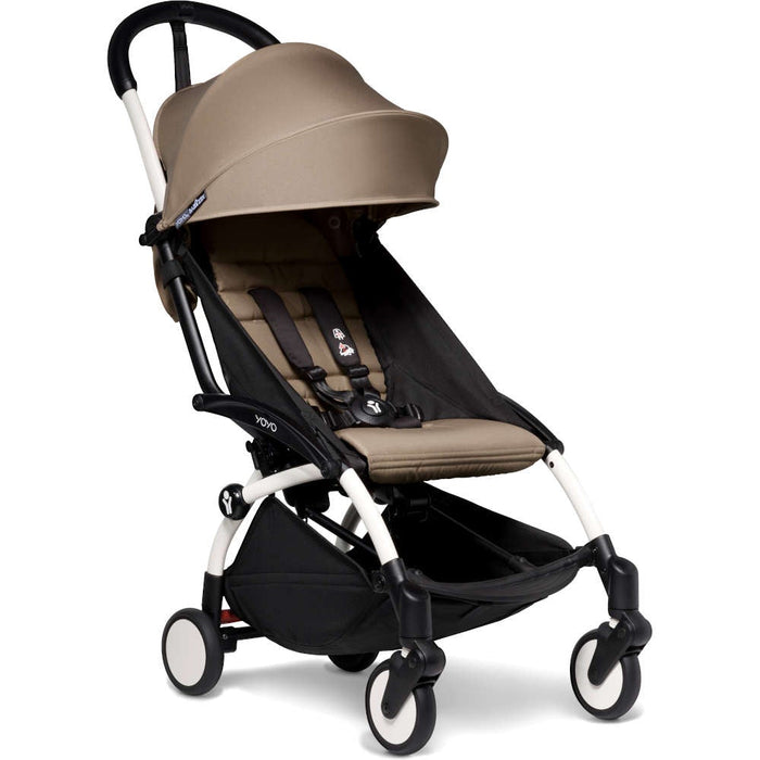 YoYo2 6+ Stroller Complete (White Frame) Grey