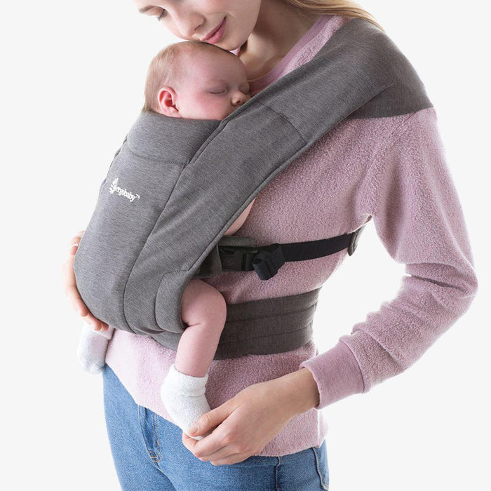ergobaby embrace cozy knit newborn carrier for babies Ergobaby Embrace Knit Newborn Carrier — Lullaby Baby