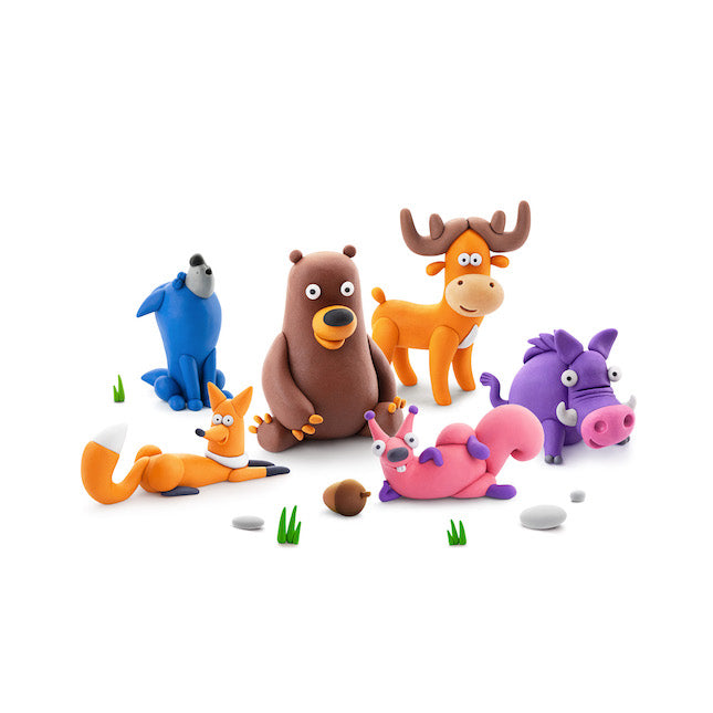 Fat Brain Toys Hey Clay | Forest Animals