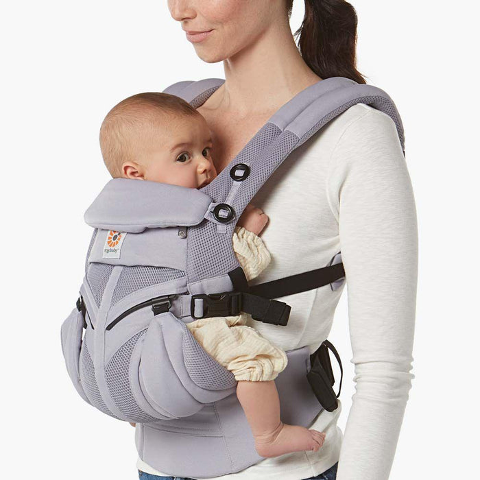 ergobaby omni 360 carrier mesh Ergobaby Omni 360 Baby Carrier All-in-One Cool Air Mesh — Lullaby Baby