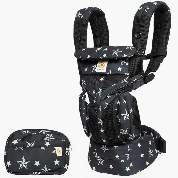 ergobaby all in one carrier Ergobaby Omni 360 Baby Carrier Indigo Weave / Cool Air Mesh
