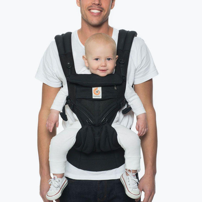 Ergobaby Omni 360 Baby Carrier Indigo Weave / Cool Air Mesh