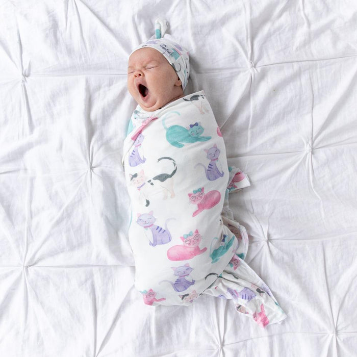 Copper Pearl Knit Swaddle Blanket - Sassy
