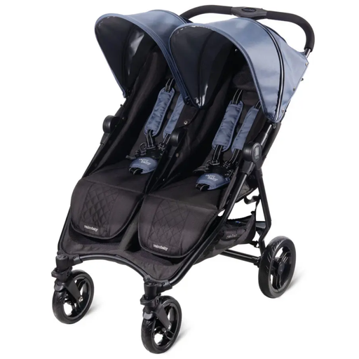 valco double stroller snap duo Valco Baby Slim Twin Double Stroller, Licorice