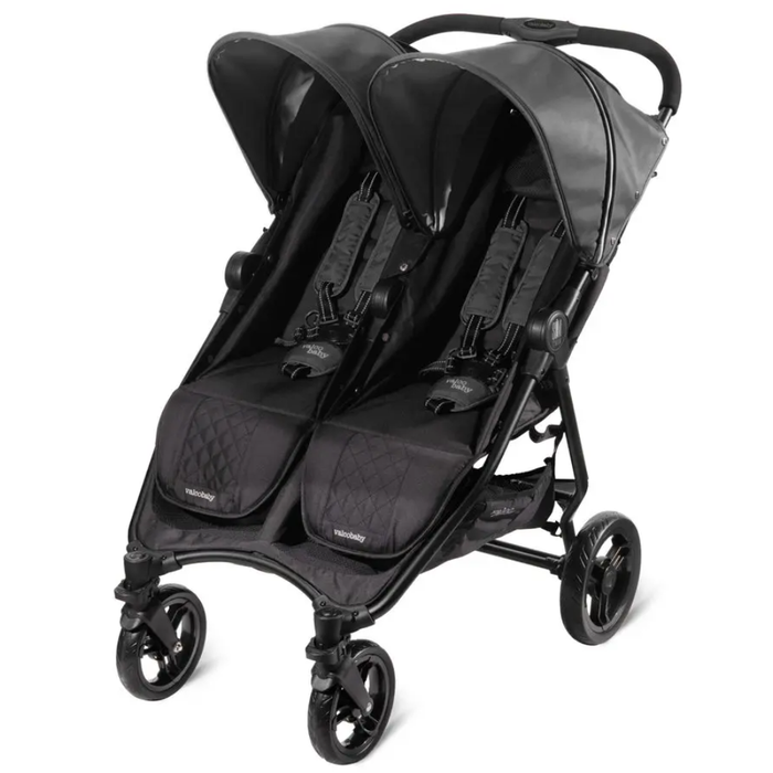 Valco Baby Slim Twin Double Stroller, Licorice