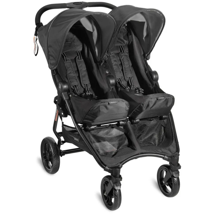 valco slim twin double stroller Valco Slim Twin Stroller — Lullaby Baby